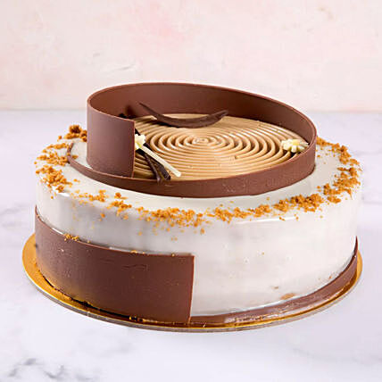 Bisc off Love Swirl Anniversary Cake