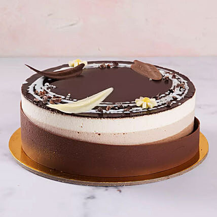 Choco Trilogy Extravaganza Cake