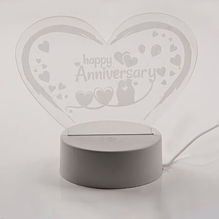 Happy Anniversary Love Lamp