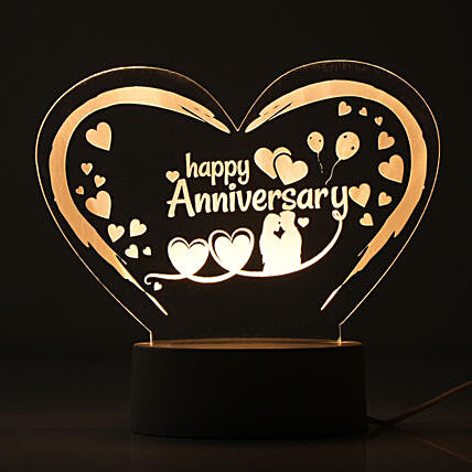 Happy Anniversary Love Lamp