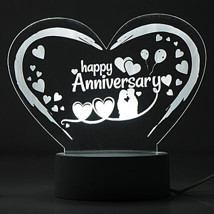 Happy Anniversary Love Lamp