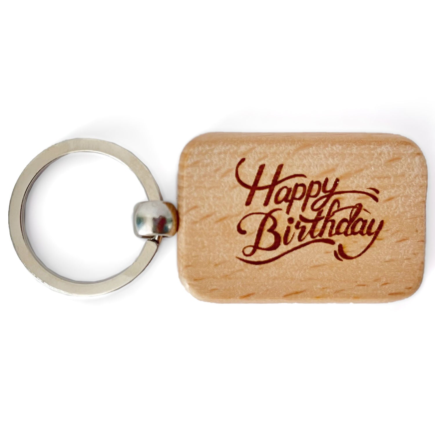 Happy Birthday Keychain