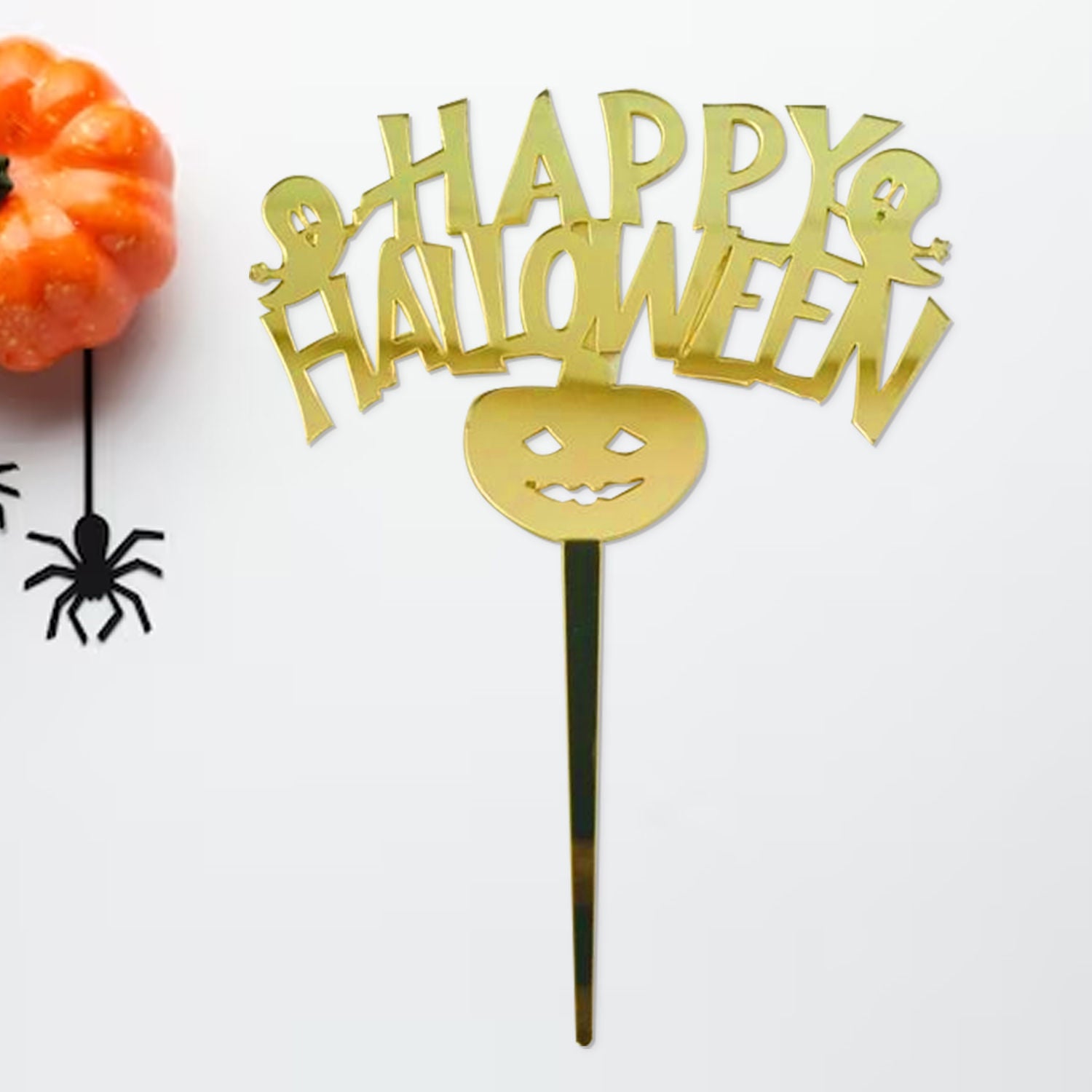 Happy Halloween Cake Topper