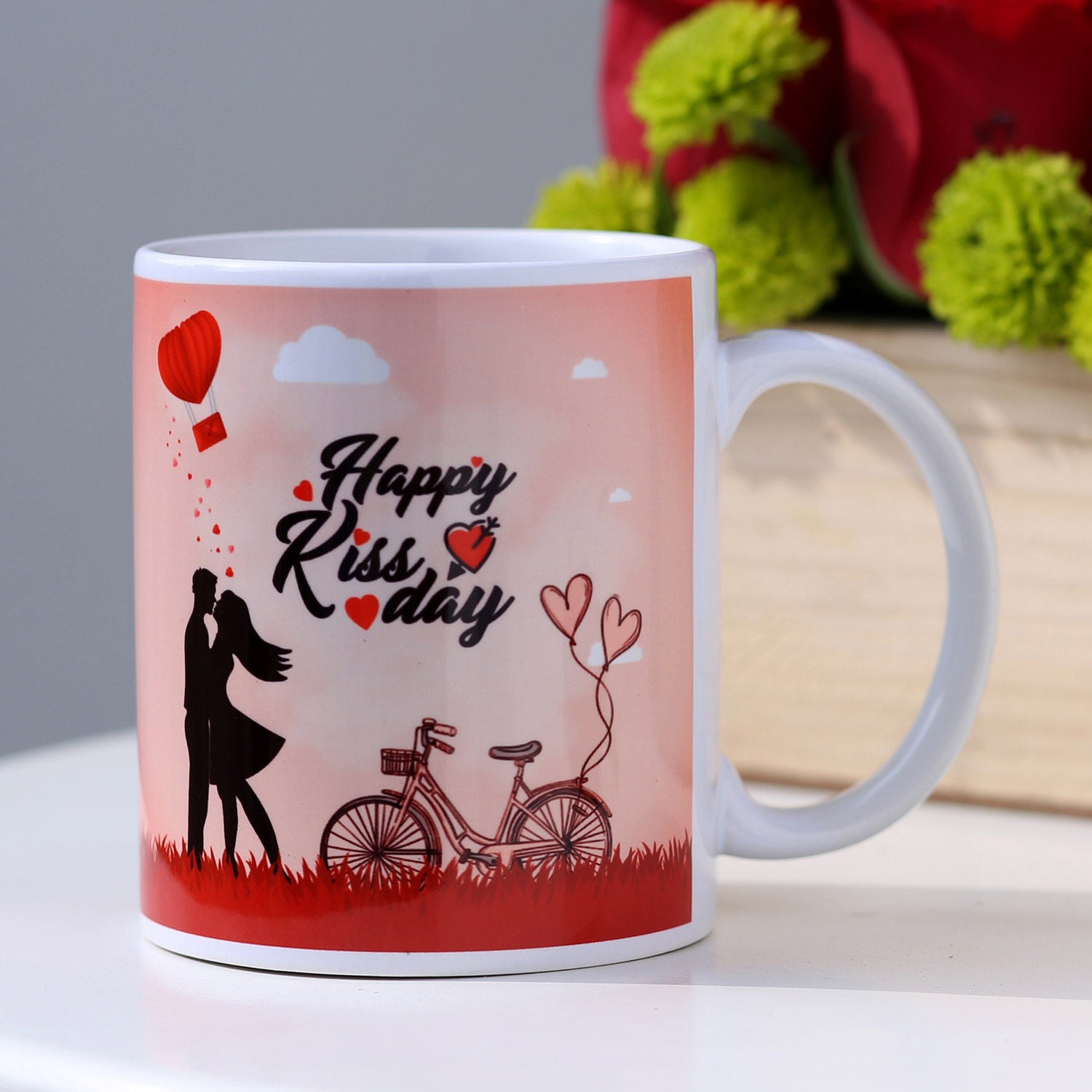 Happy Kiss Day Mug