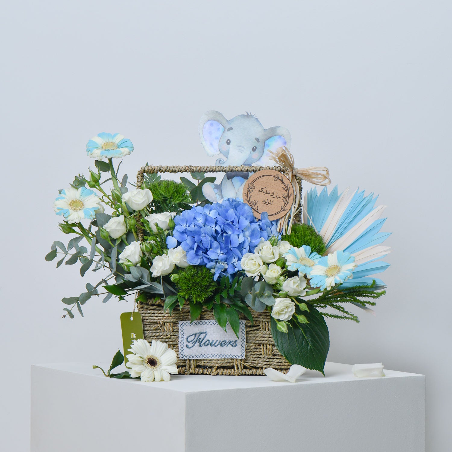 Harmony of Roses and Hydrangeas Arrangement