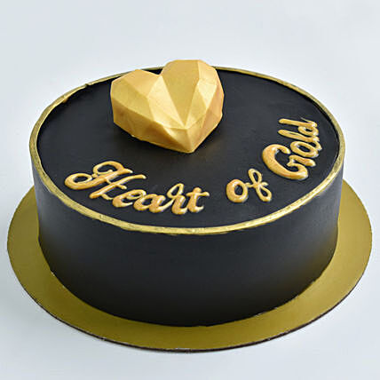 Heart of Gold Cake