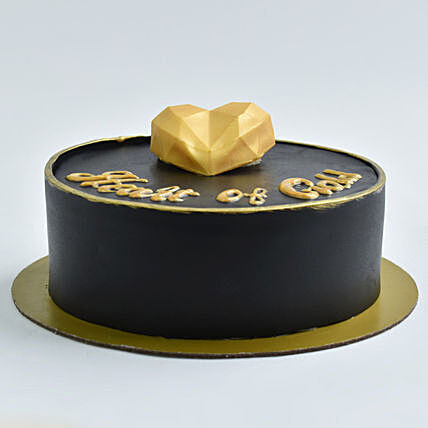 Heart of Gold Cake