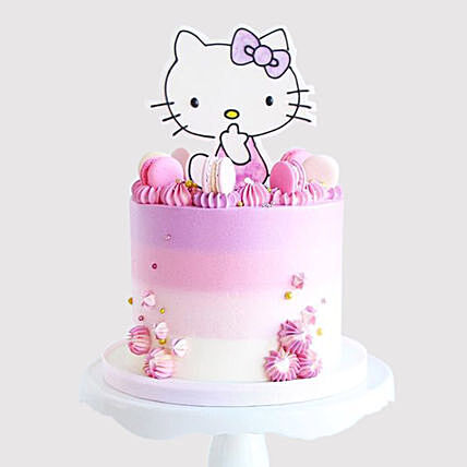 Hello Kitty Colourful Cake