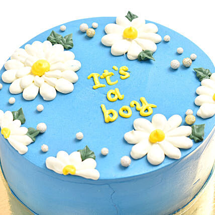 Baby Boy Surprise Cake