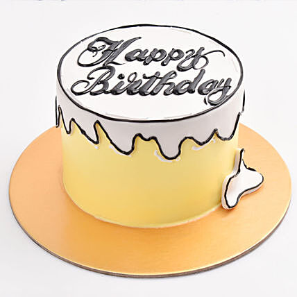 An Arty Birthday Treat Cake