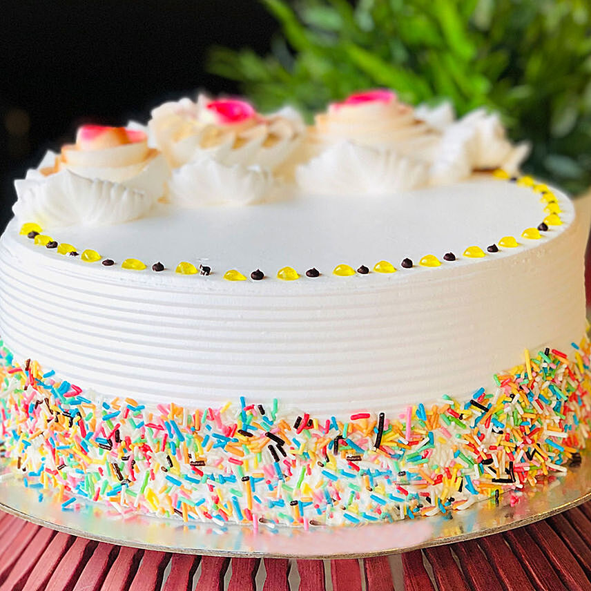 Joyous Time Vanilla Cake