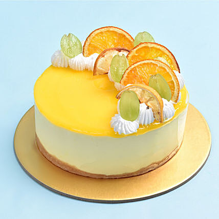 Sunny Citrus Birthday Cake