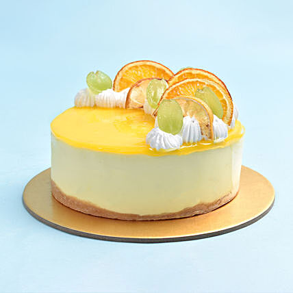 Sunny Citrus Birthday Cake