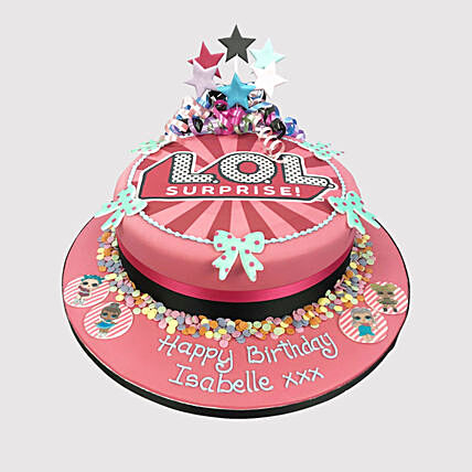 Lol Surprise Party Theme Cake