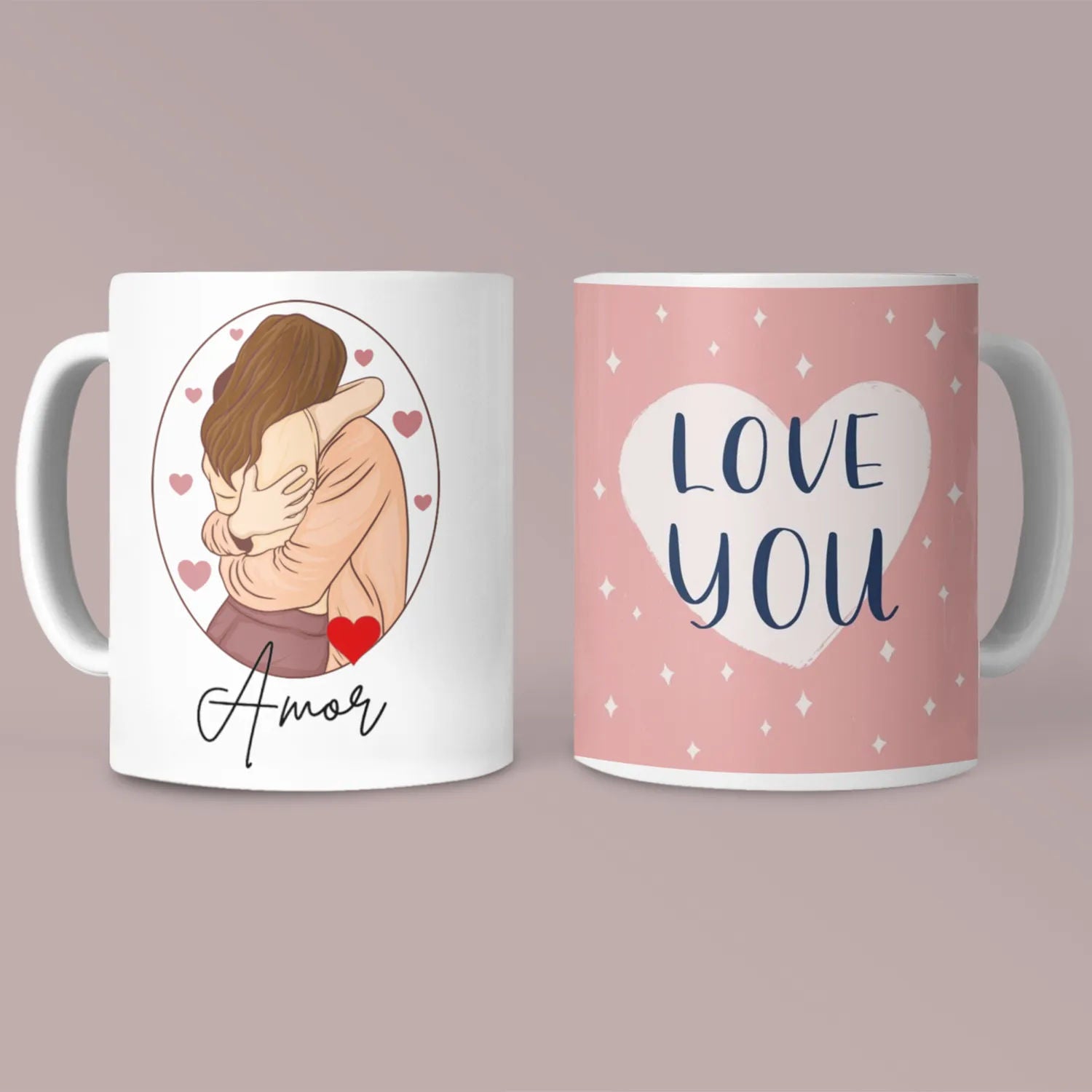 Love and Hugs Mugs Combo