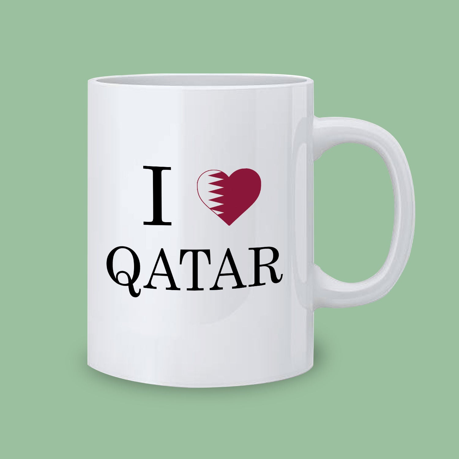 Love Qatar Mug