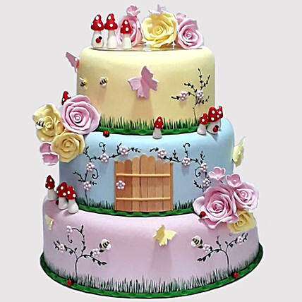 Magical Land 3 Tier Cake