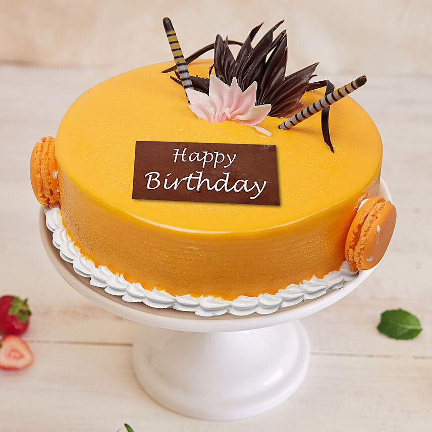 Mango Birthday Surprise Cake
