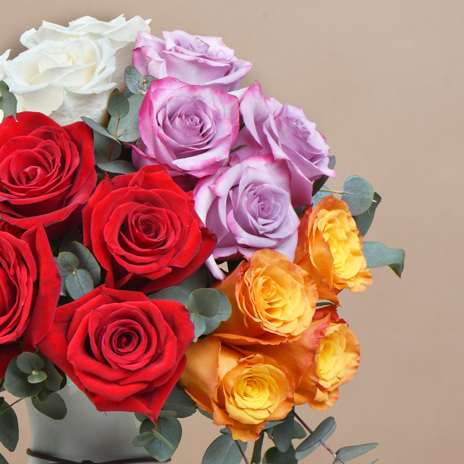 Mix Color Roses Arrangement