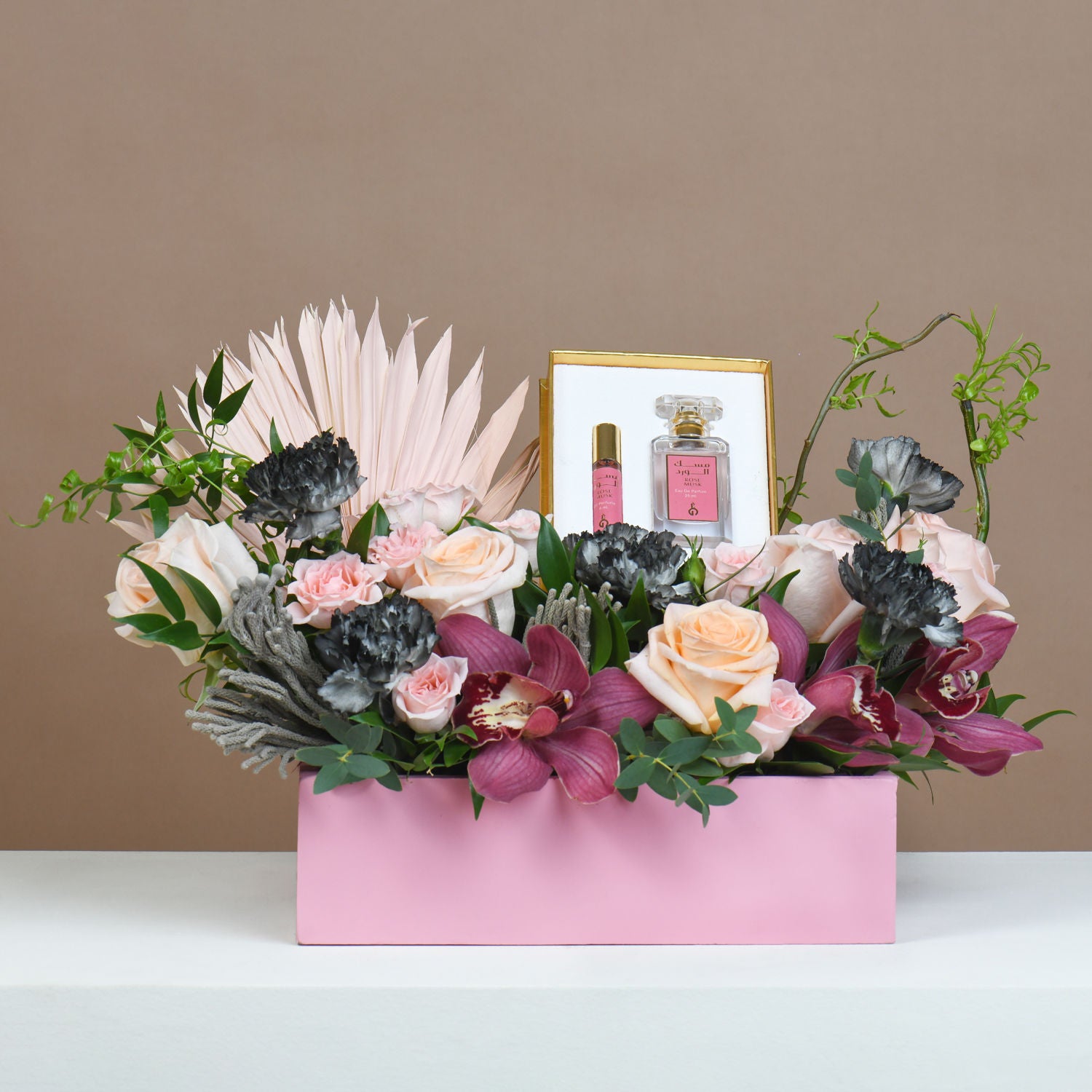 Mix Flowers Arrangement with Perfume