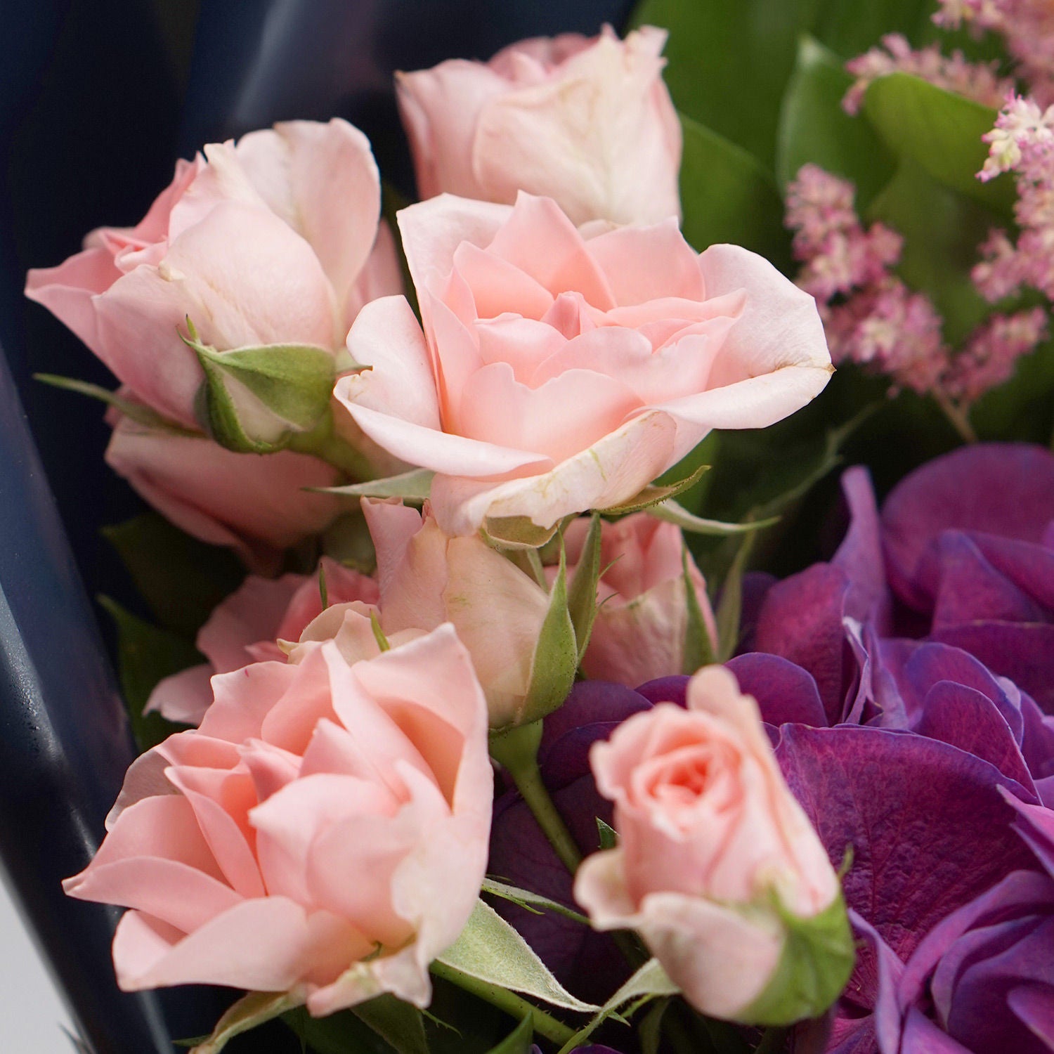 Mixed Pink Flowers Bouquet