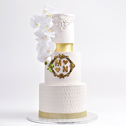 Choco Elegance Wedding Cake