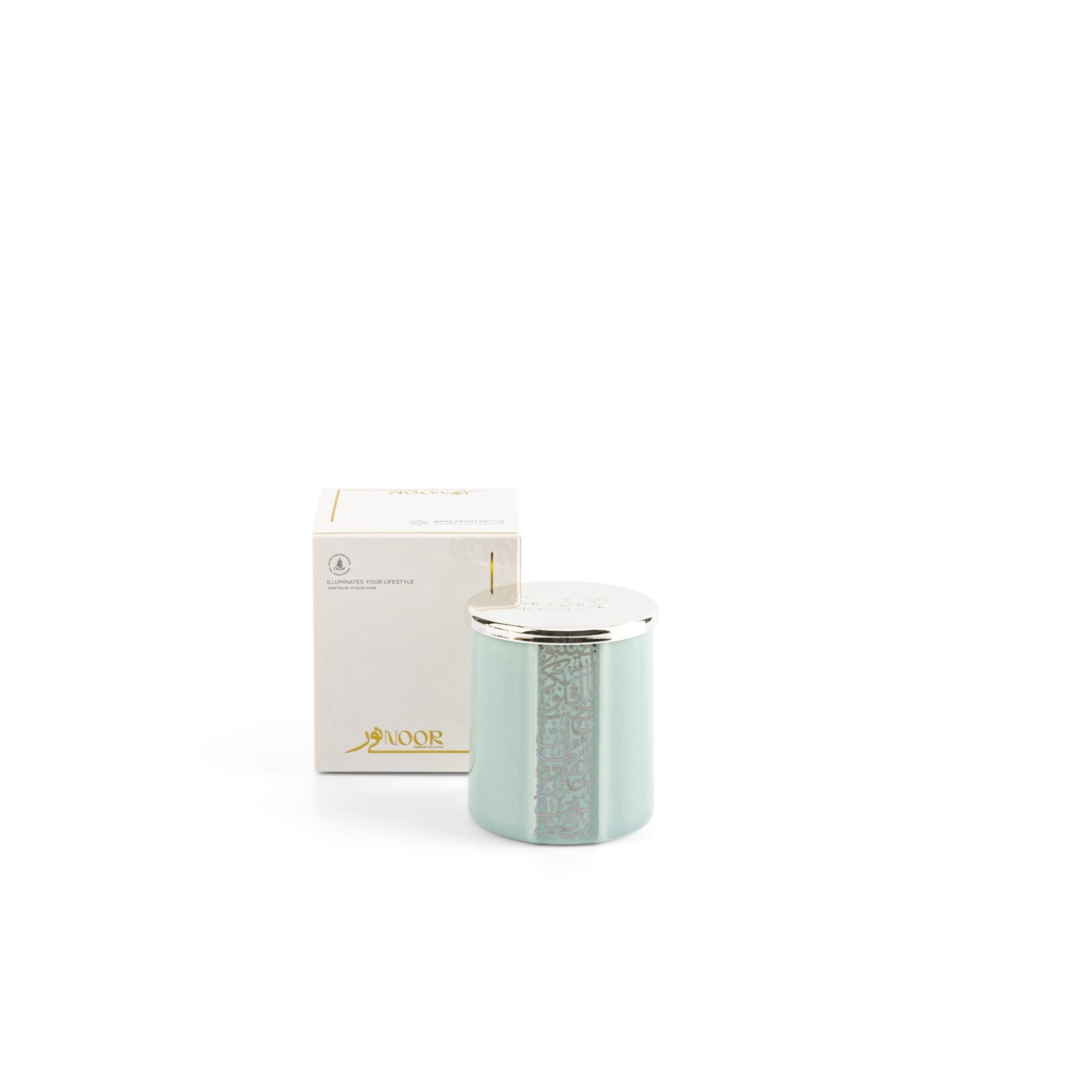 Luxury Noor - Small Candle -Musky Rose