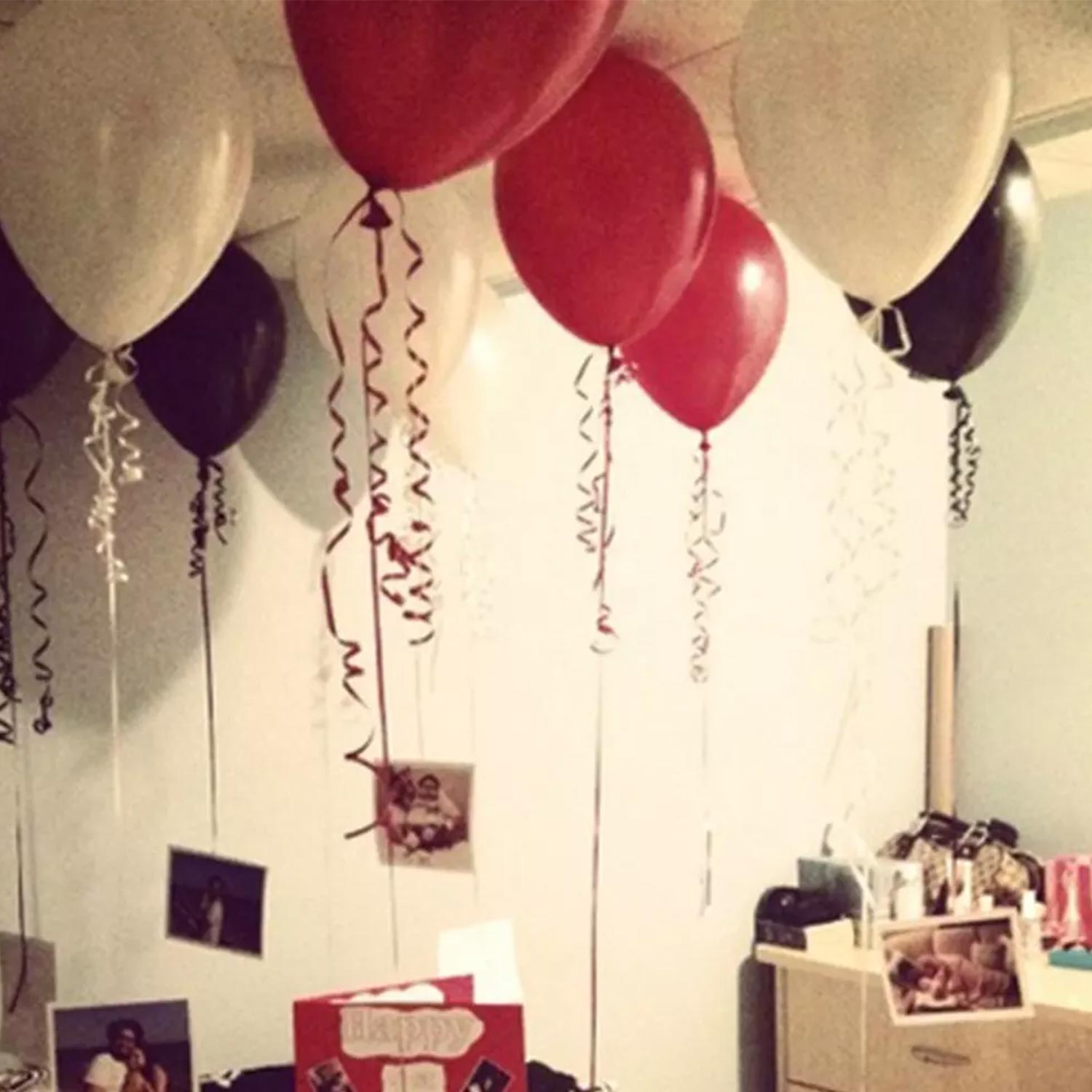 Personalised Helium Balloon Decor