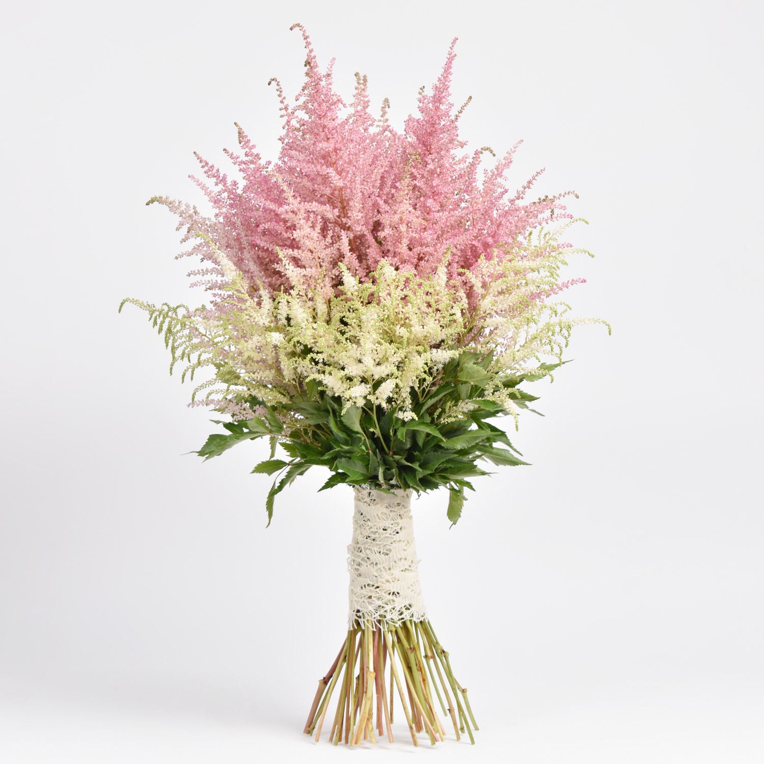 Pink and White Astilbe Beauty Bouquet