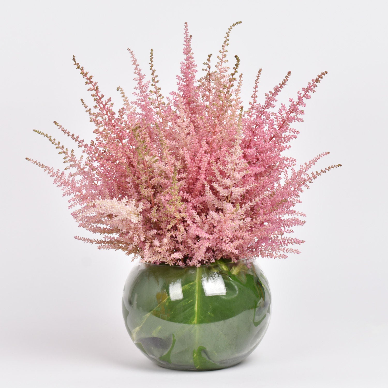 Pink Astilbe Vase Arrangement