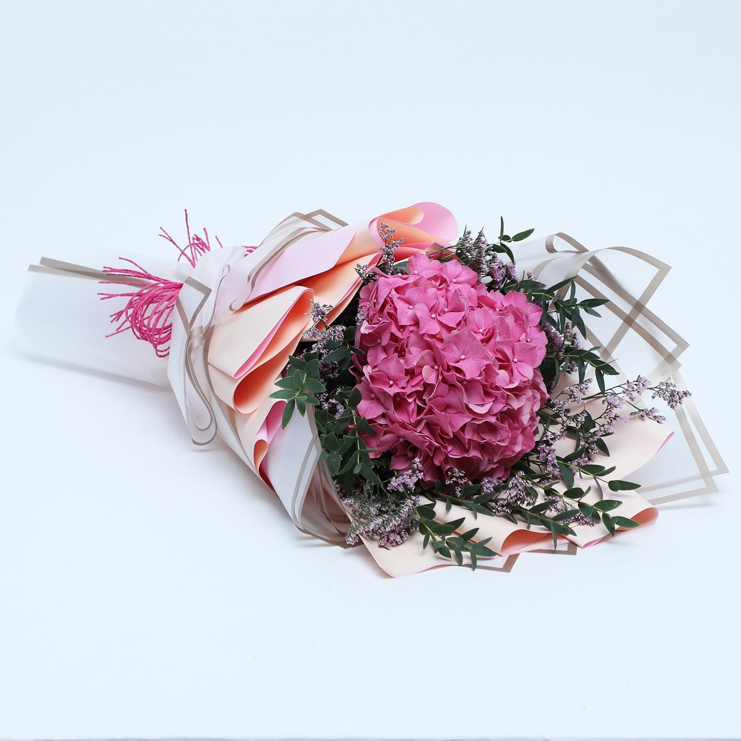 Pink Hydrangea Bouquet