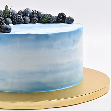 Pretty Sky Blueberry Cake