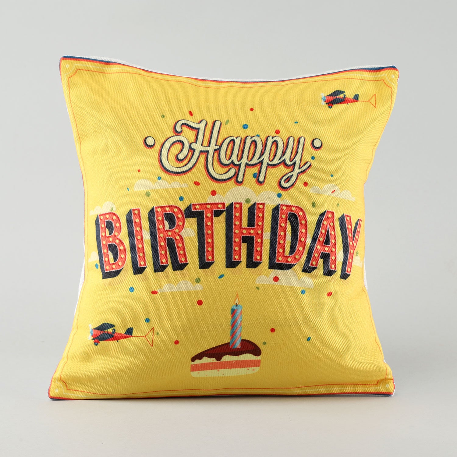 Printed Birthday Mug Cushion Combo