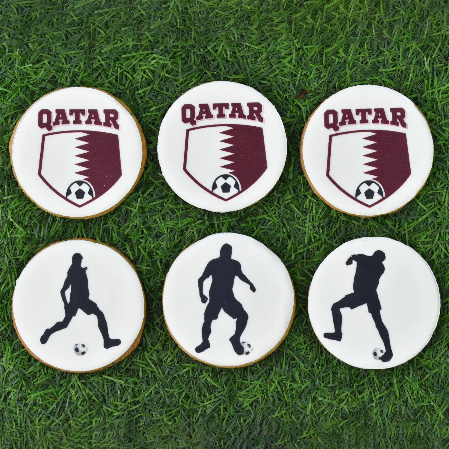 Qatar Football Cookies