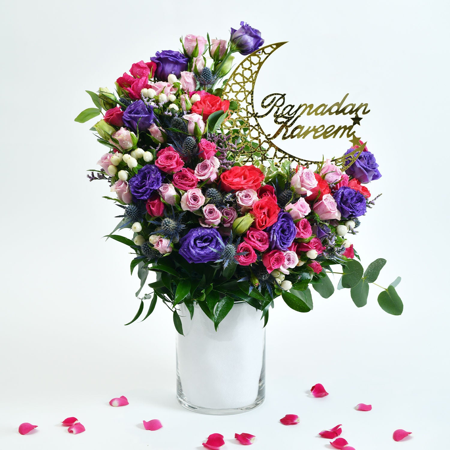 Ramadan Kareem Mix Flowers Arrangement