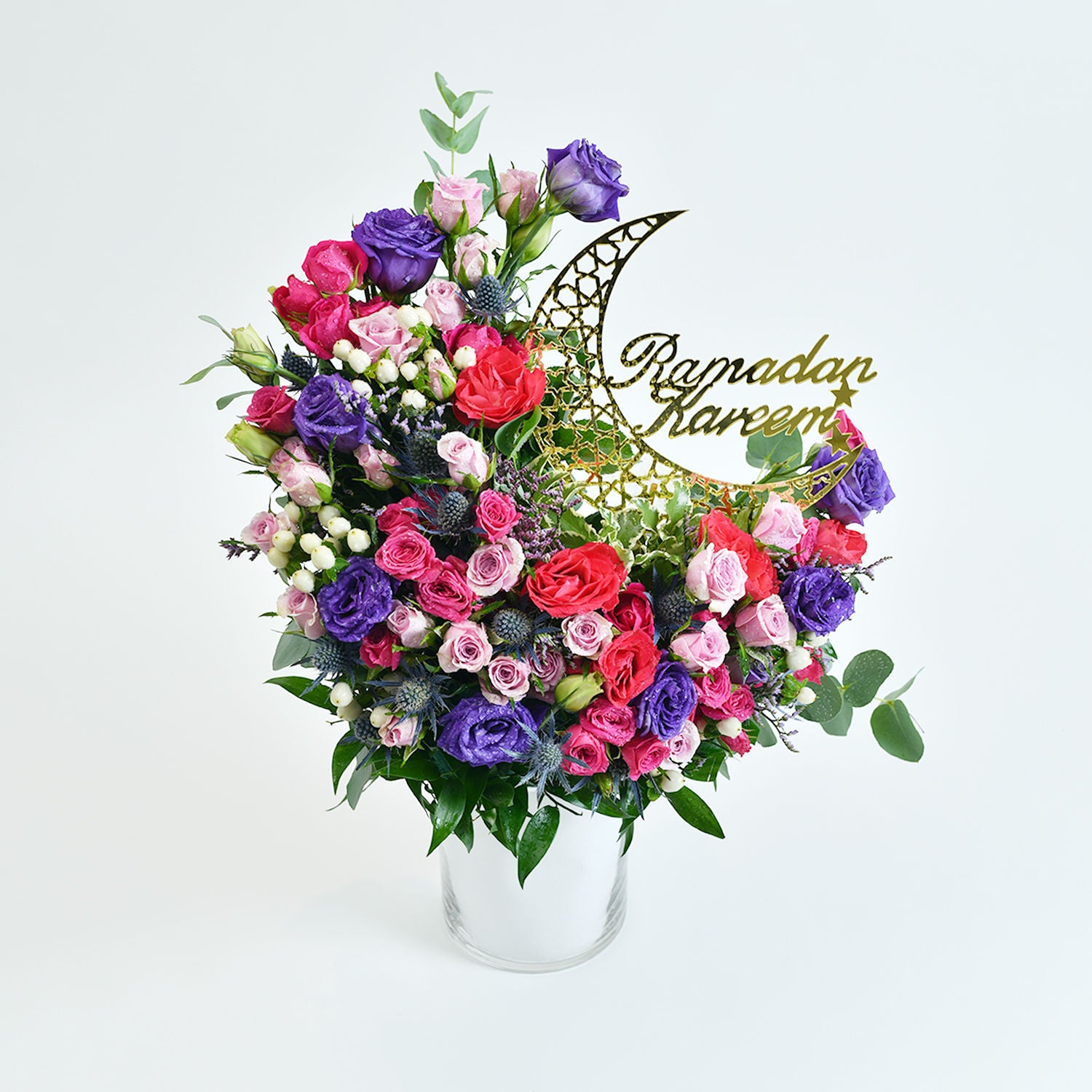 Ramadan Kareem Mix Flowers Arrangement