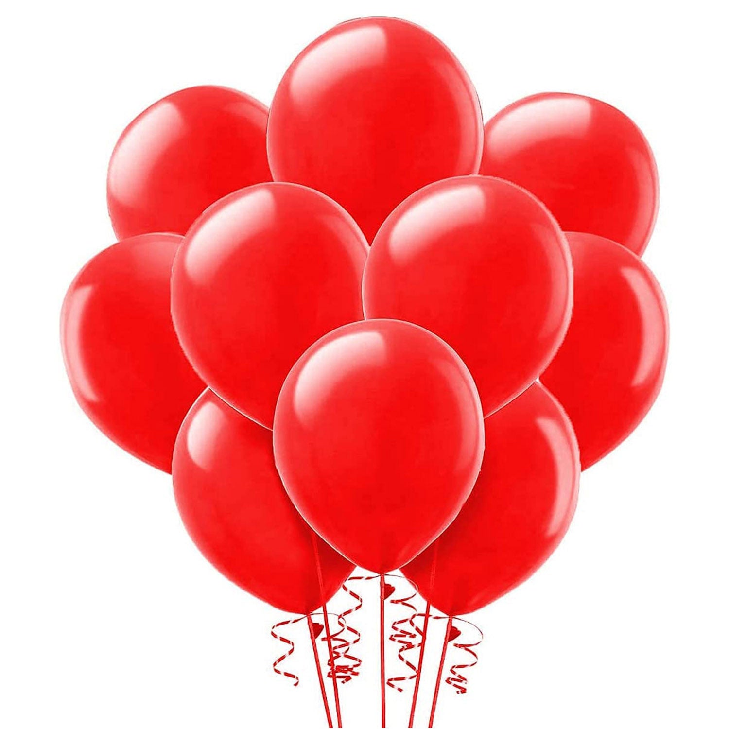 Red Helium Balloons