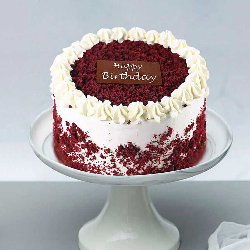 Red Velvet Cake For Birthday