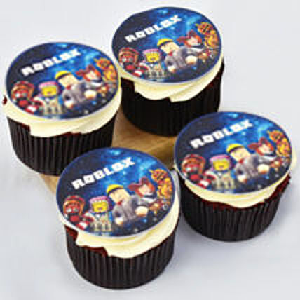 Roblox Cupcakes 4 pcs
