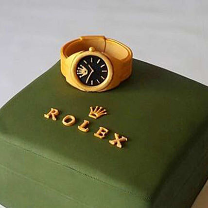 Rolex 3D Designer Theme Cake