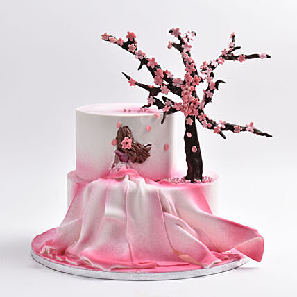 Princess Sparkle Chocolate Cake