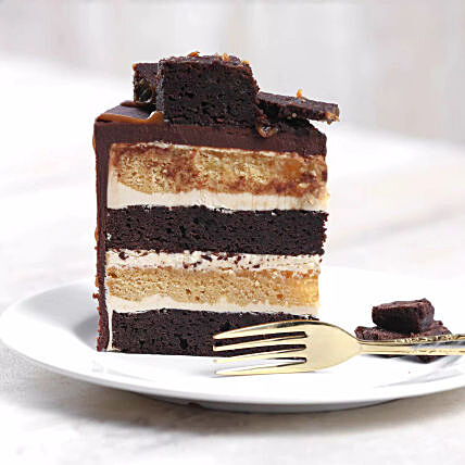 Special Brownie Caramel Cake