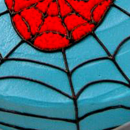 Spider Man Delicious Cake