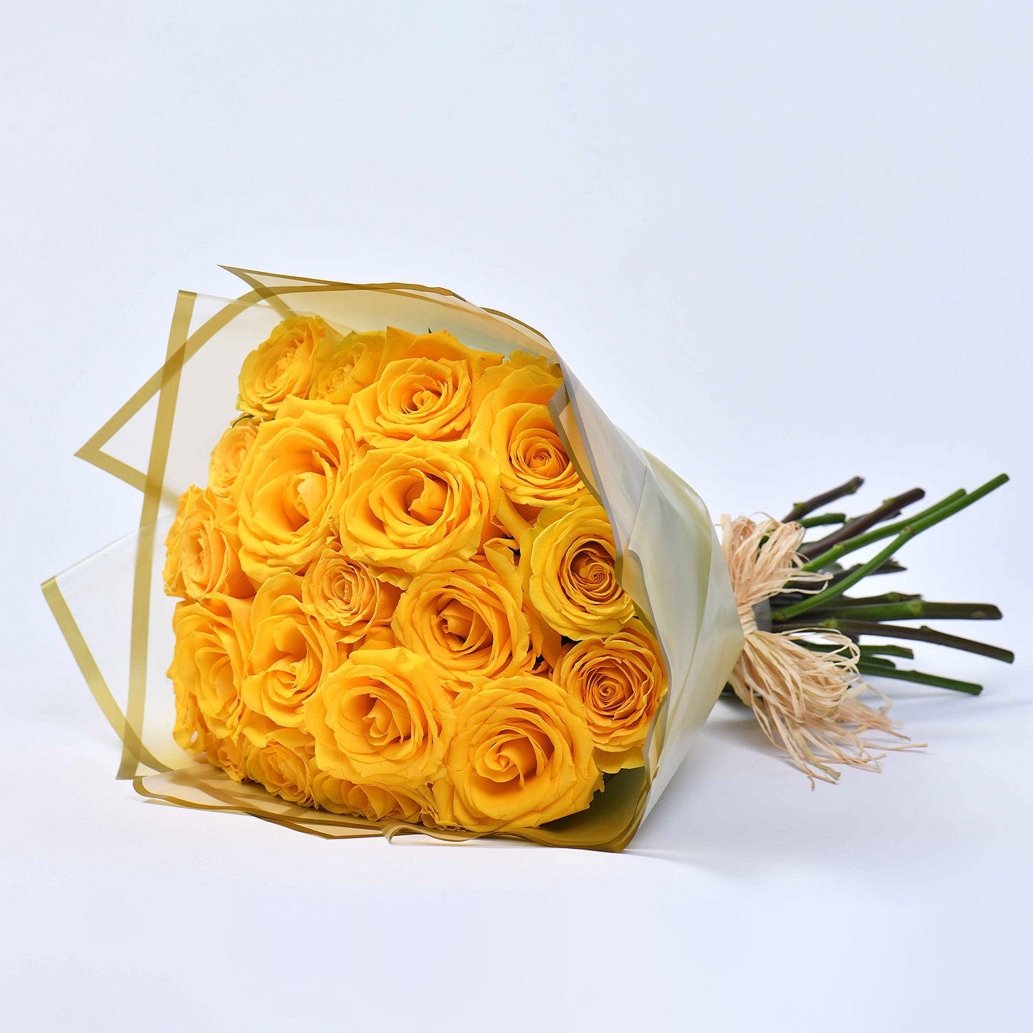 Sunshine 20 Yellow Roses Bouquet