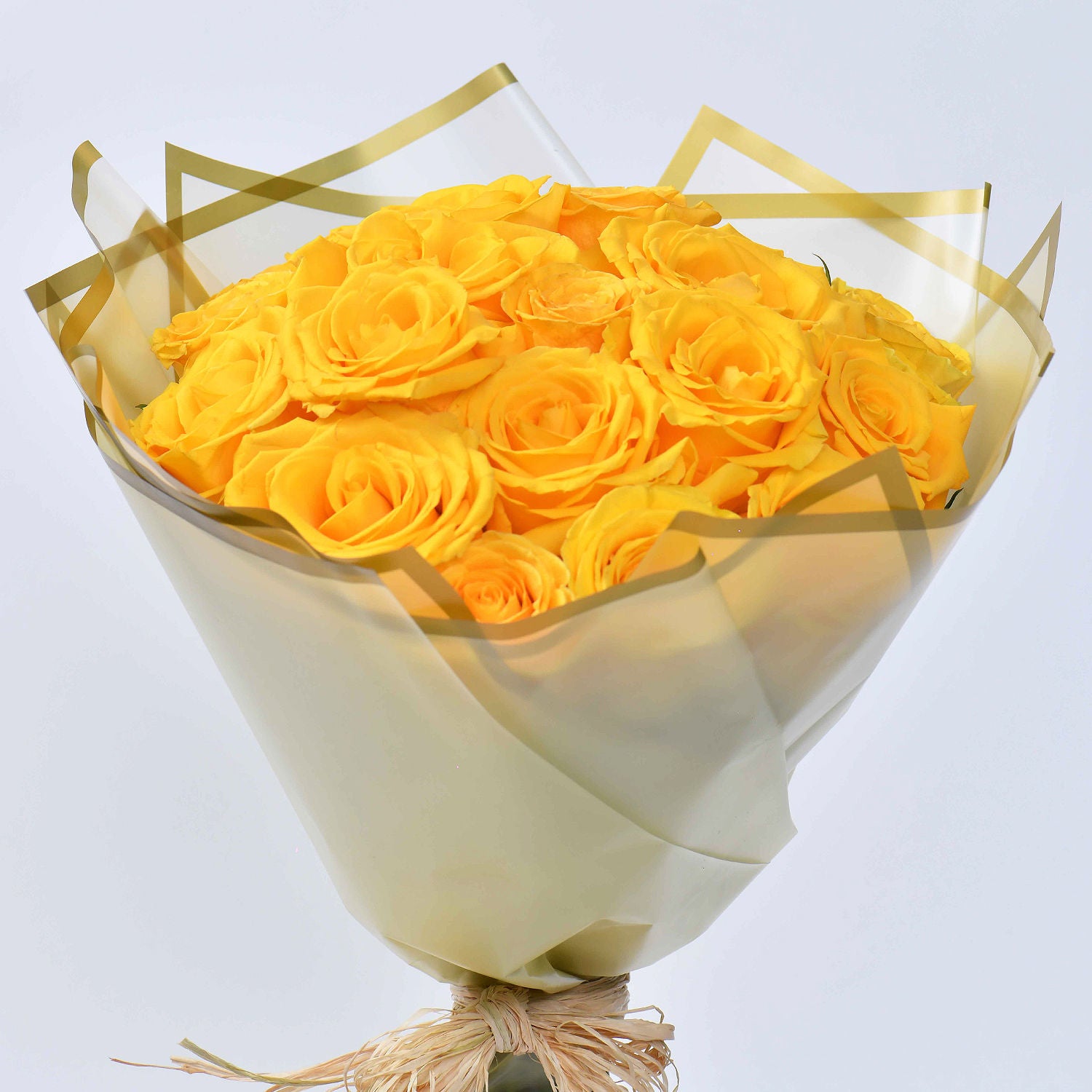 Sunshine 20 Yellow Roses Bouquet