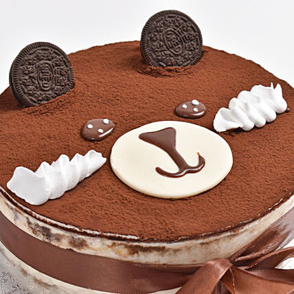 Teddy Love Tiramisu Cake