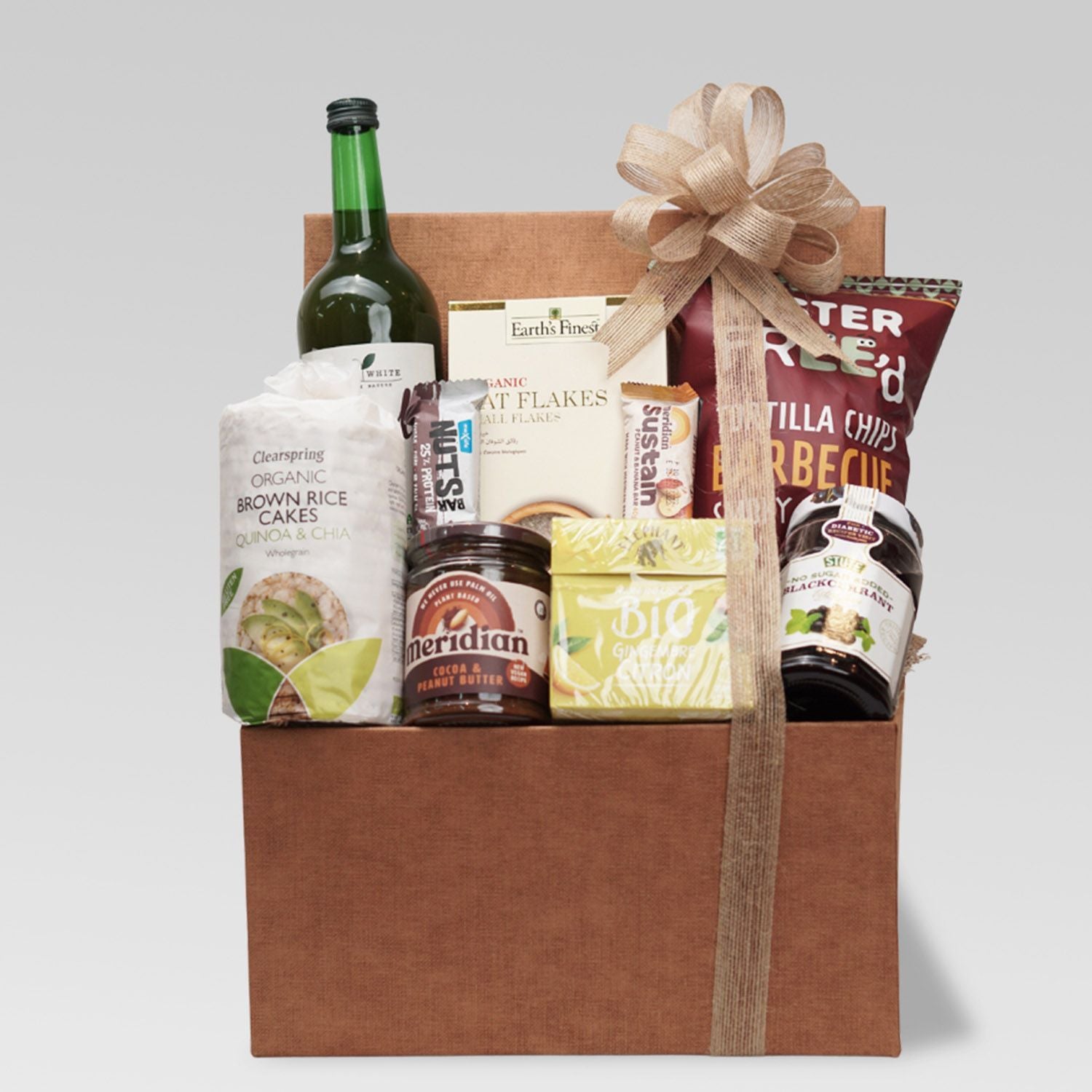 White Apple Juice & Yummy Treats Organic Gift Box