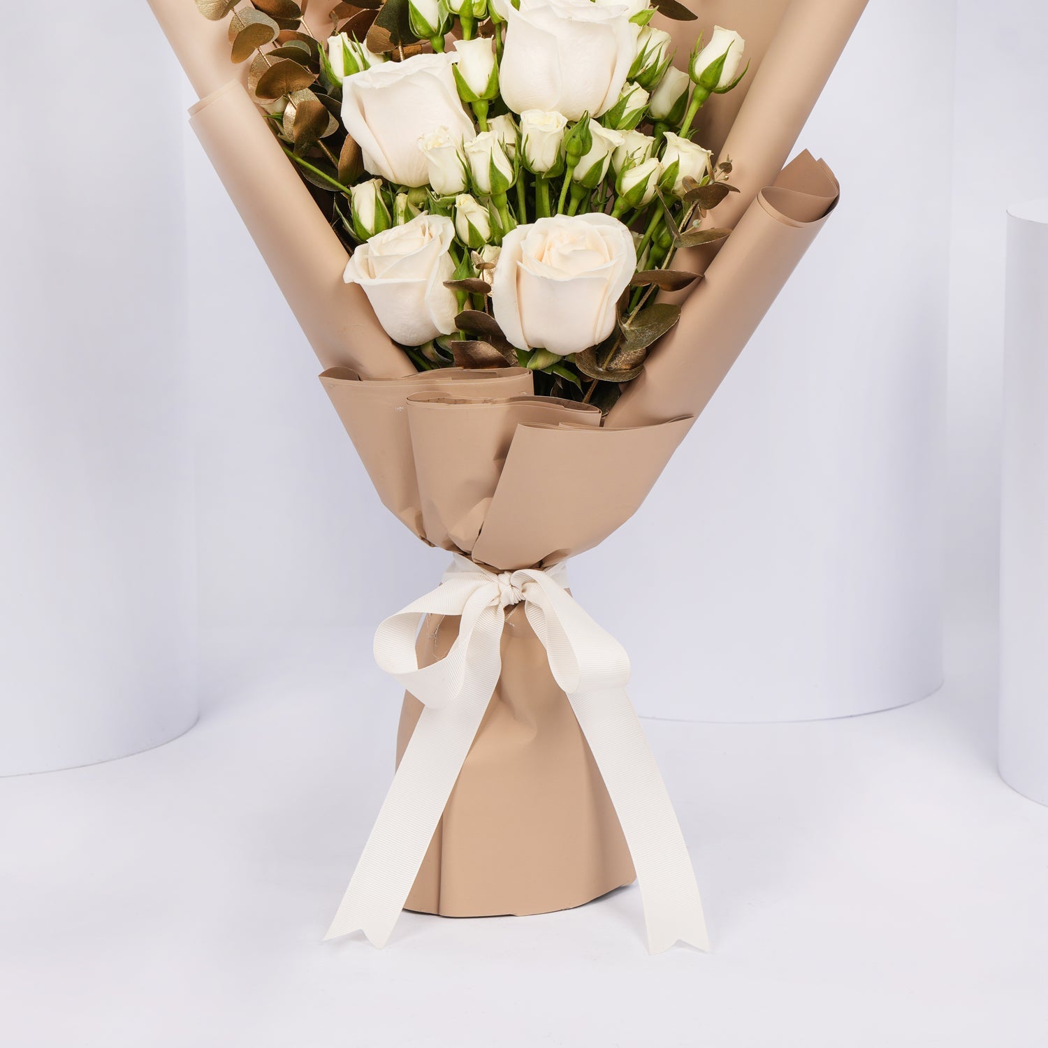 White Rose Bouquet for Ramadan