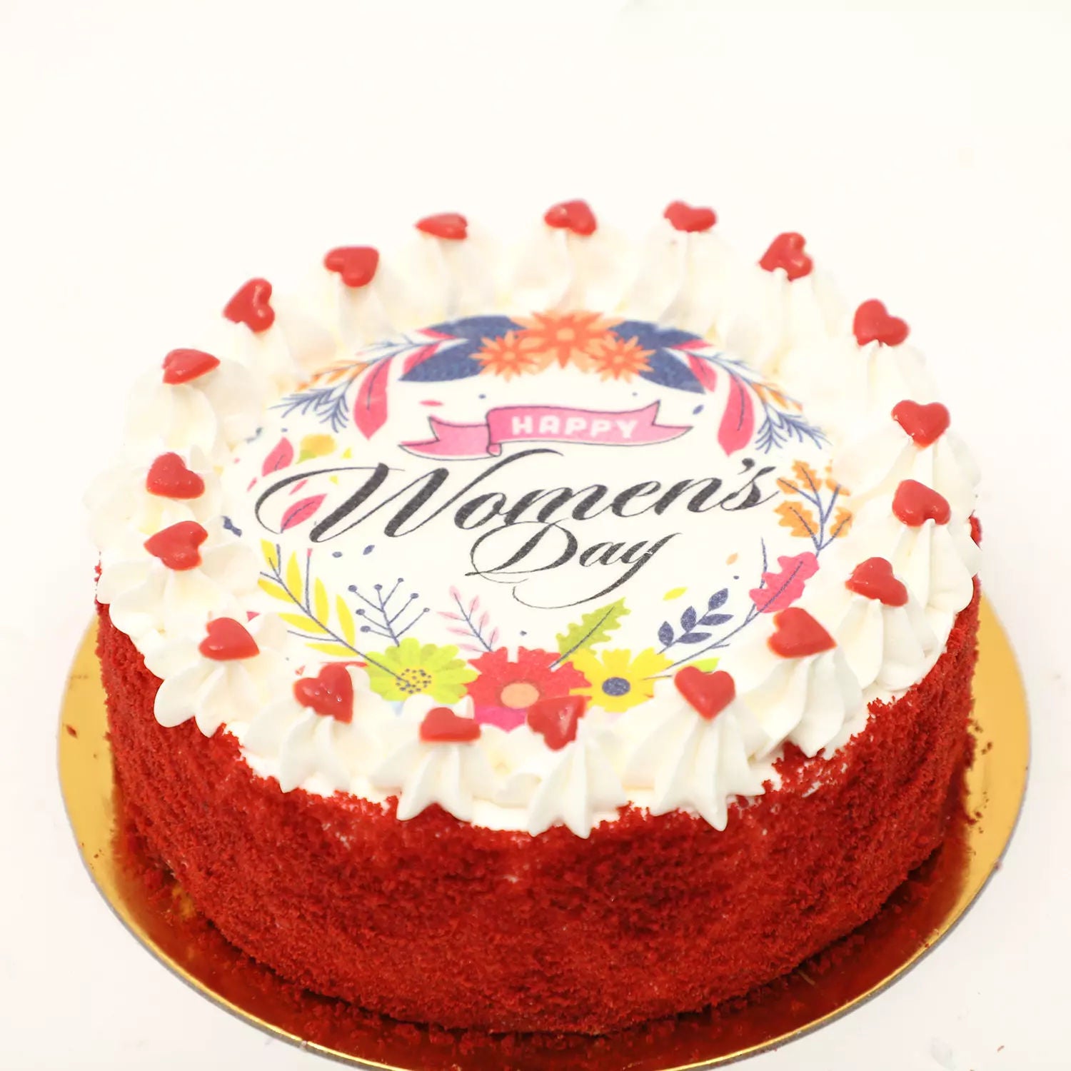 Womens Day Red Velvet Cake