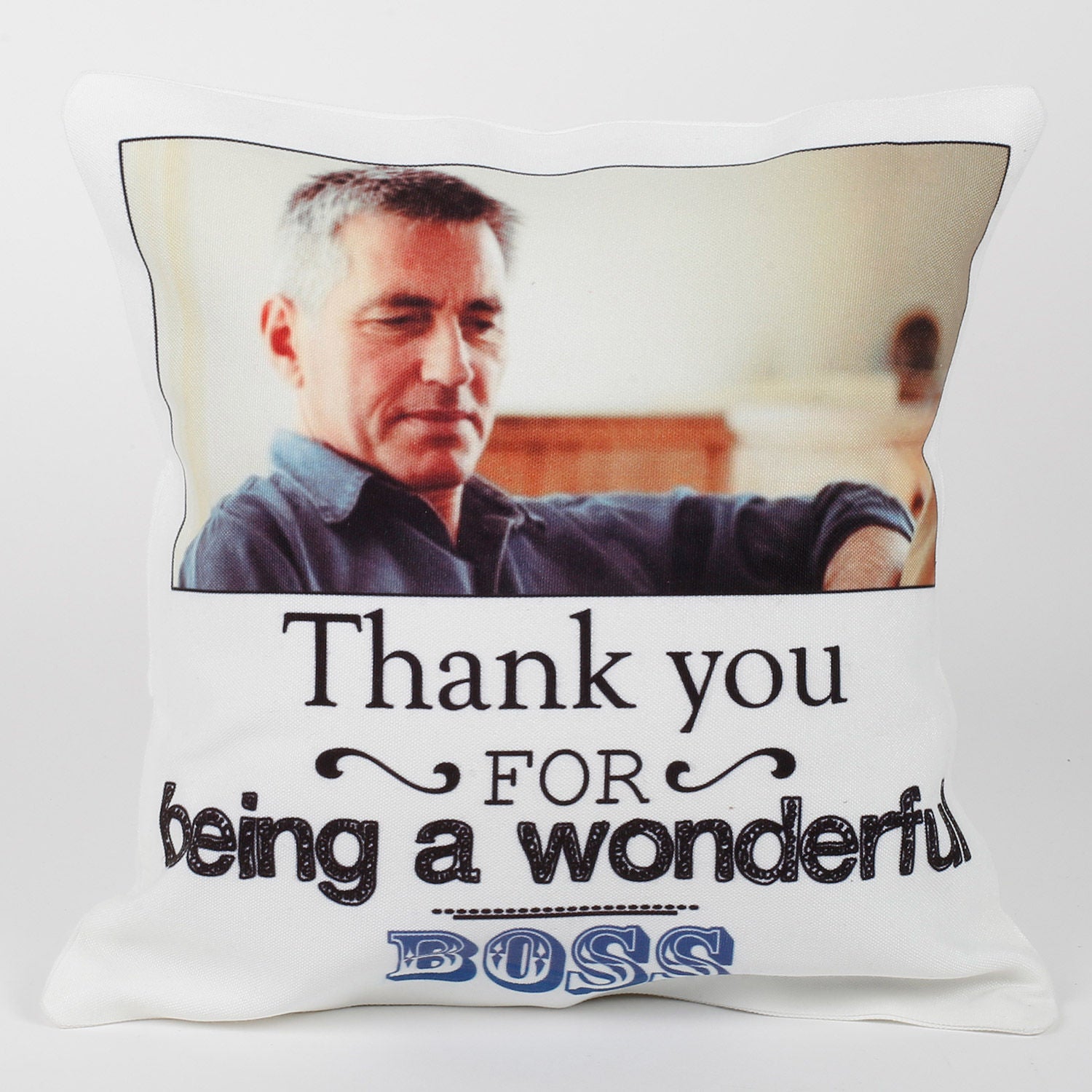 Wonderful Boss Personalised Cushion